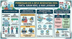 Perbedaan KIS dan BPJS Kesehatan 2026: Fakta, Iuran KRIS, dan Hak Layanan yang Sering Tertukar