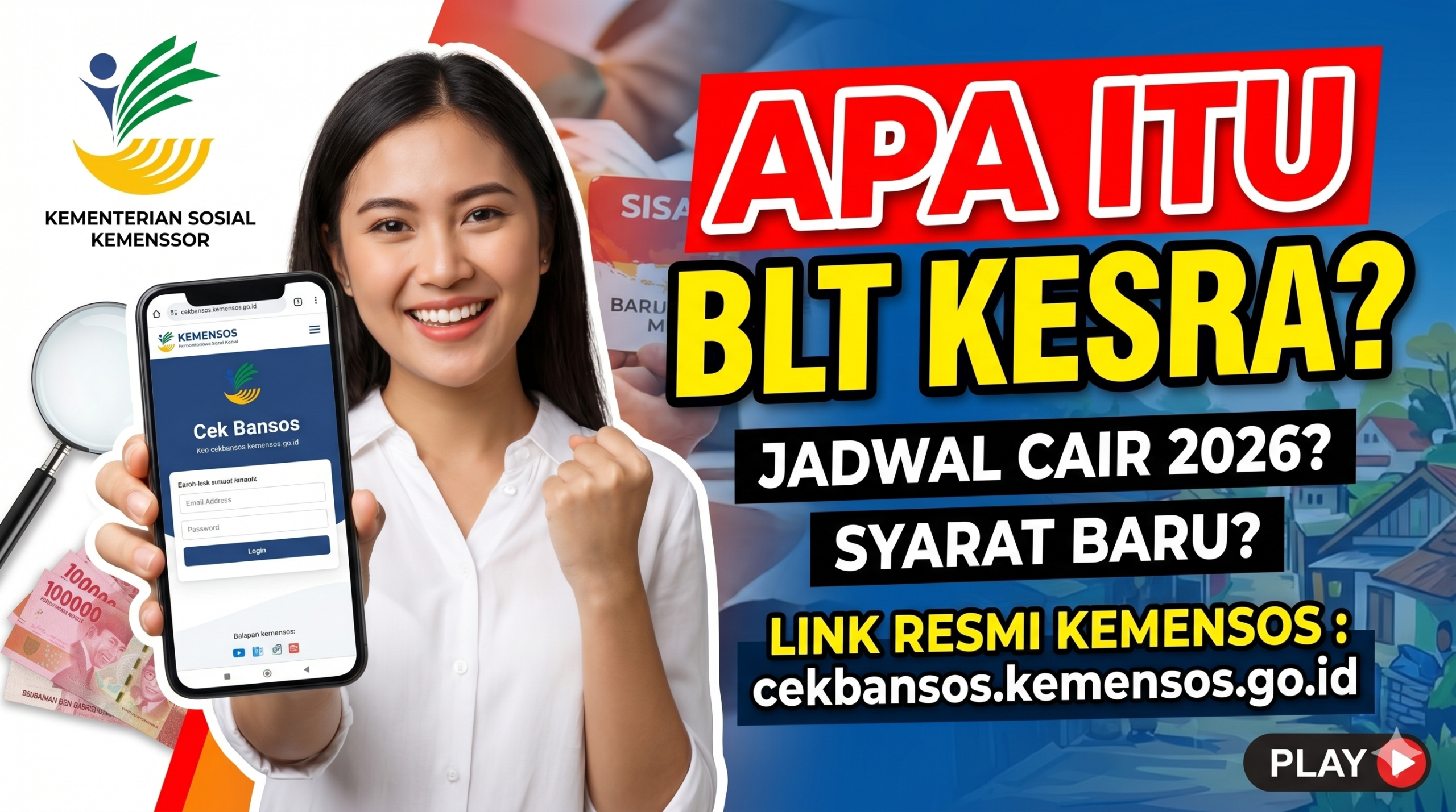 Apa Itu BLT Kesra? Cek Jadwal Cair, Syarat, dan Link Resmi Kemensos