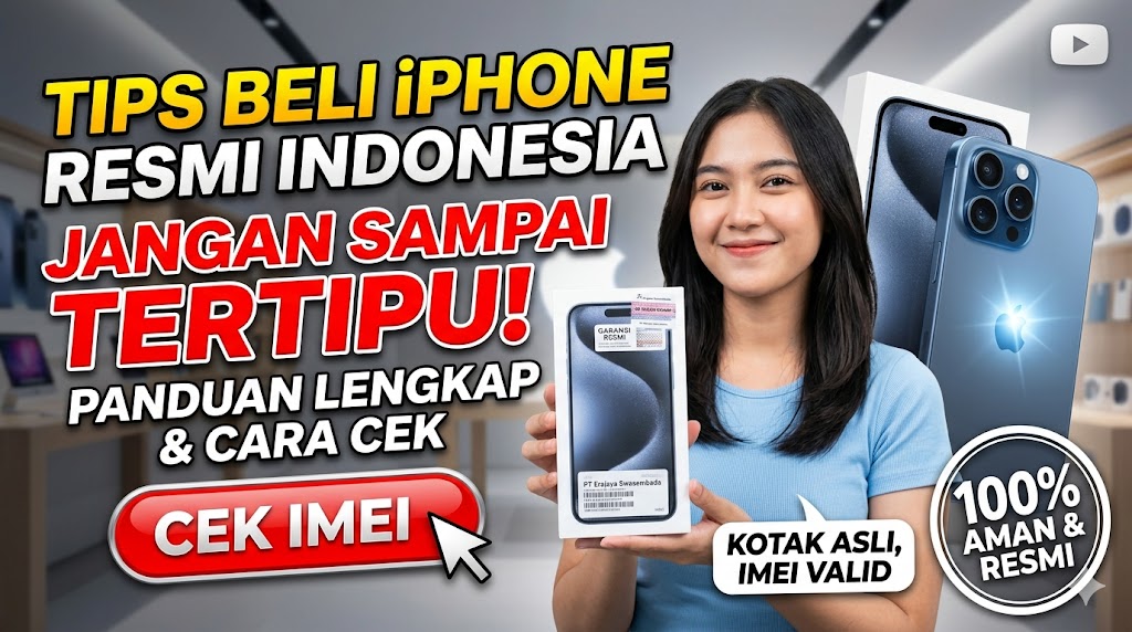 Tips Beli iPhone Garansi Resmi Agar Tidak Tertipu