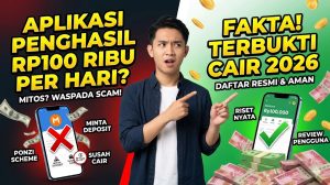 Aplikasi Penghasil Rp100 Ribu Per Hari: Fakta, Mitos, dan Daftar yang Terbukti Cair 2026