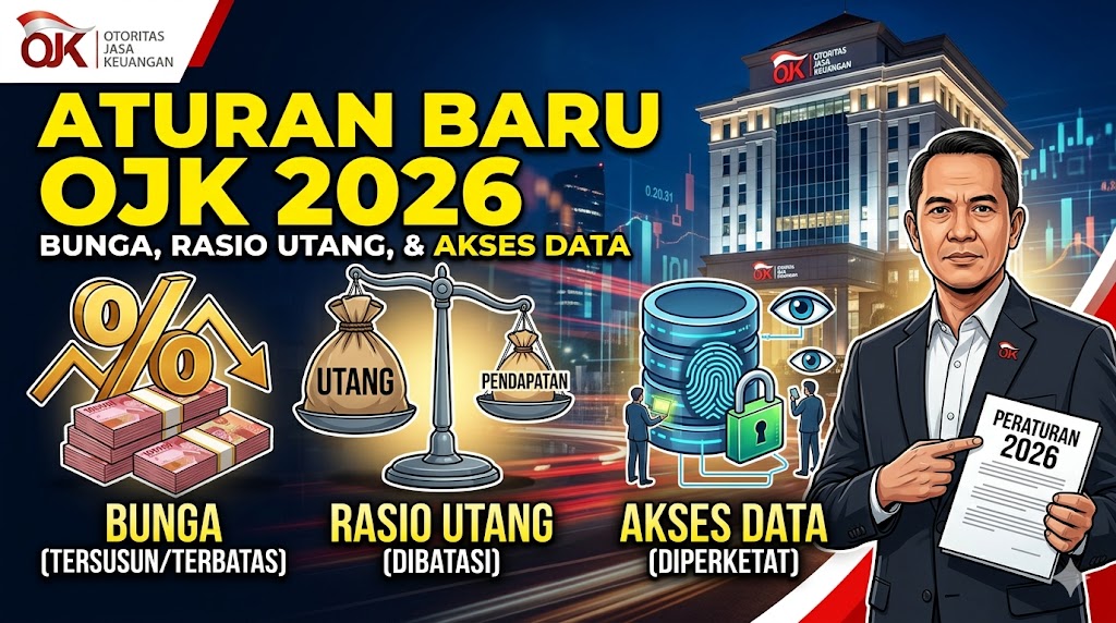 Aturan Baru OJK 2026: Bunga, Rasio Utang, dan Akses Data