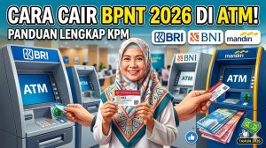 Cara Cairkan Bansos BPNT 2026 di ATM BRI, BNI, dan Mandiri — Panduan Lengkap KPM