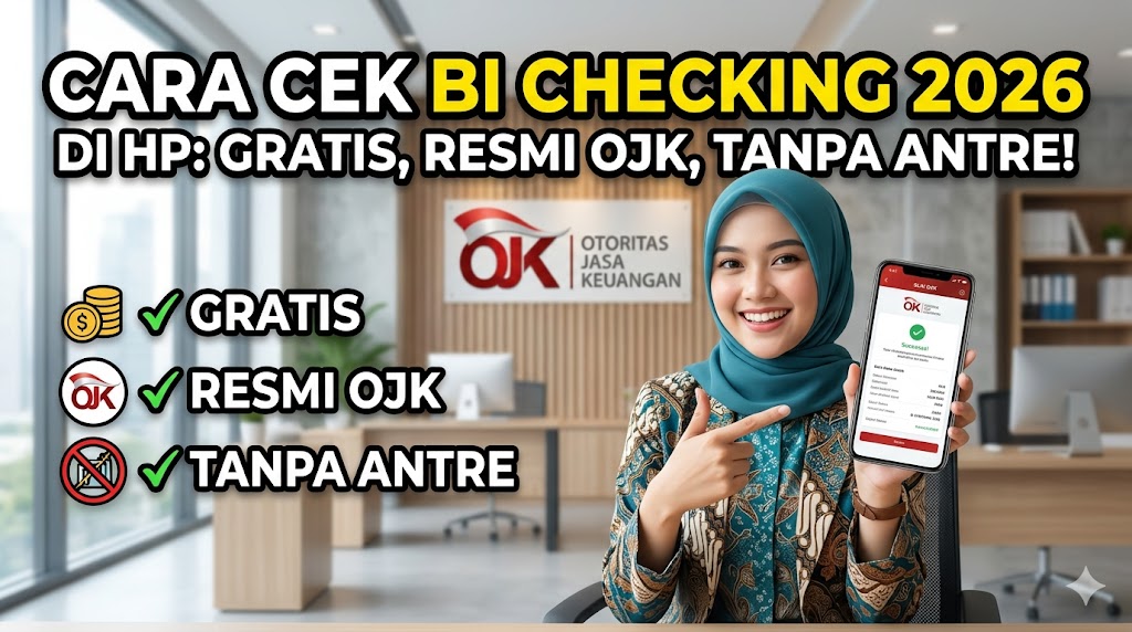 Cara Cek BI Checking 2026 di HP: Gratis, Resmi OJK, Tanpa Antre!