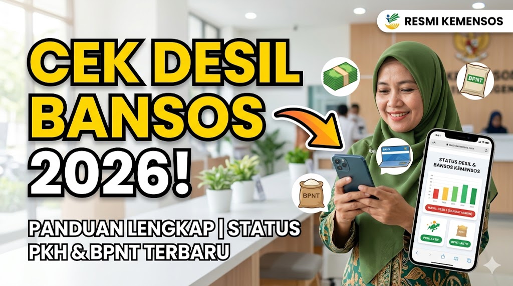 Cara Cek Desil Bansos 2026: Panduan Lengkap Status PKH & BPNT Terbaru