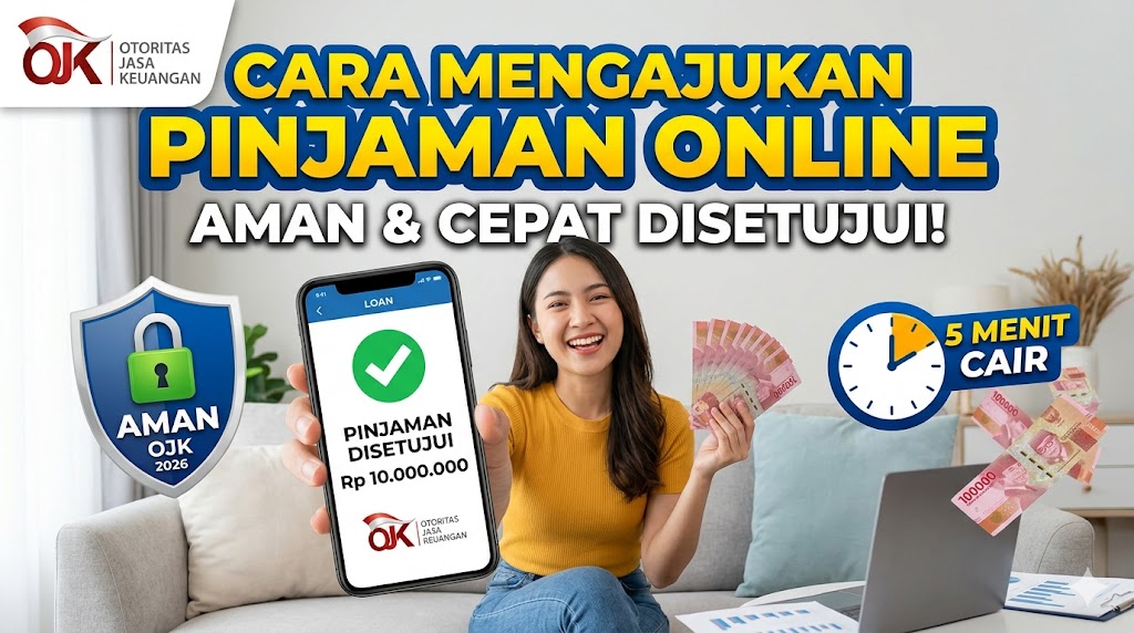 Cara Mengajukan Pinjaman Online yang Aman dan Cepat Disetujui Menurut Aturan OJK 2026