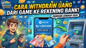 Cara Withdraw Uang dari Game Penghasil Cuan ke Rekening Bank — Panduan Lengkap 2026