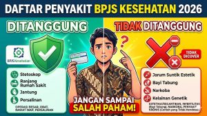 Daftar Penyakit yang Ditanggung dan Tidak Ditanggung BPJS Kesehatan 2026, Jangan Sampai Salah Paham!