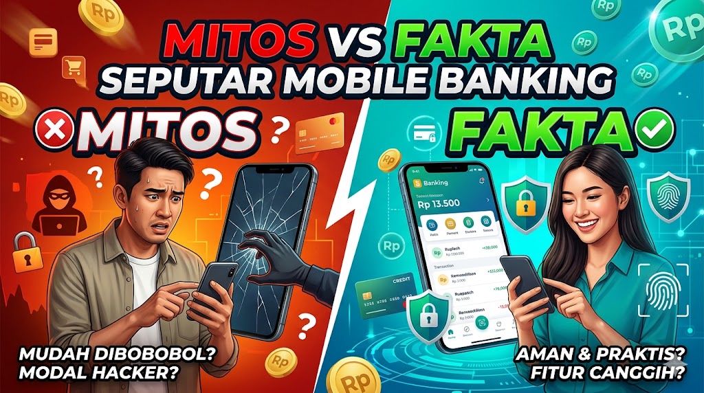 Mitos vs Fakta Seputar Mobile Banking