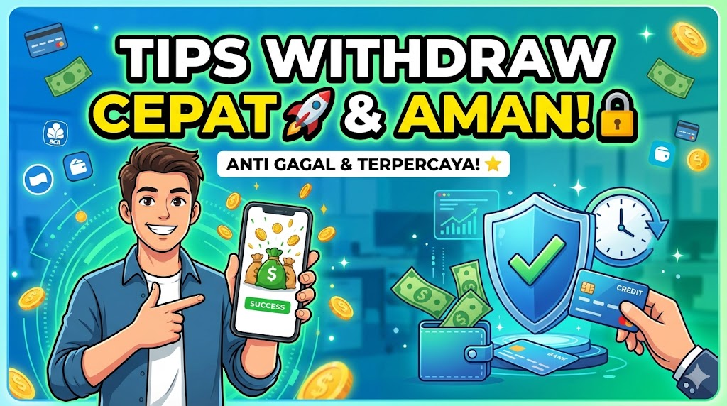 Tips Agar Withdraw Lebih Cepat dan Aman