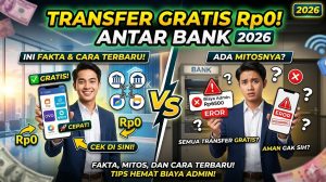 Transfer Antar Bank Tanpa Biaya Admin: Fakta, Mitos, dan Cara Terbaru 2026