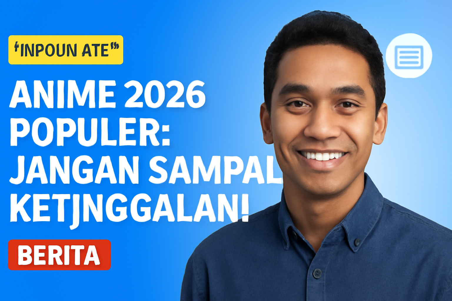 Anime 2026 Populer: Jangan Sampai Ketinggalan!