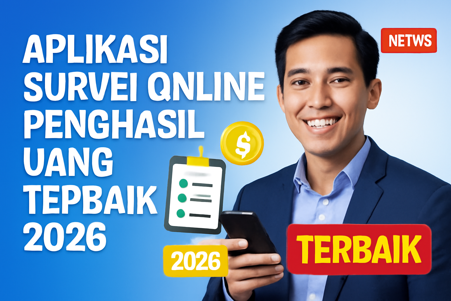Aplikasi Survei Online Penghasil Uang Terbaik 2026