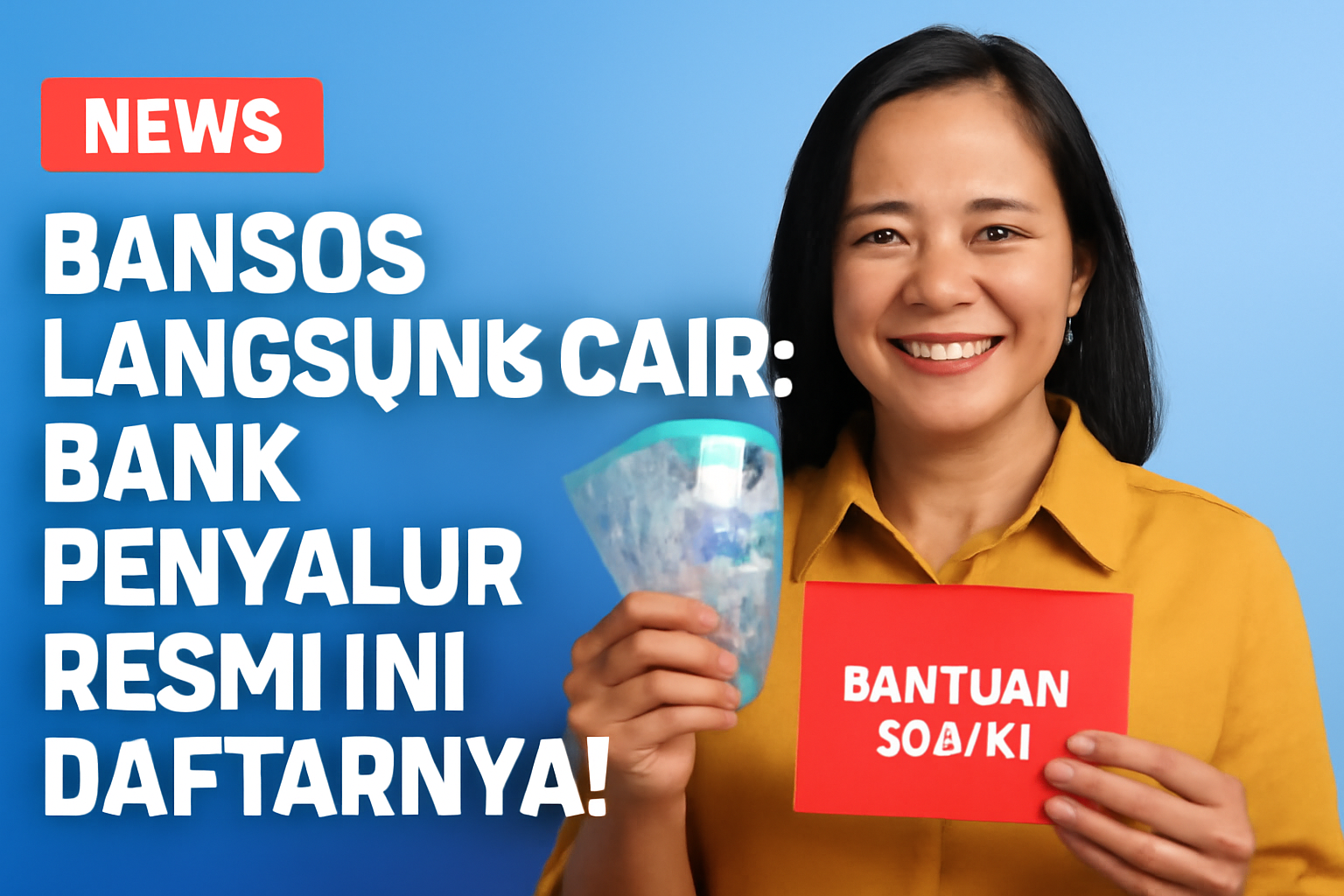 Bansos Langsung Cair: Bank Penyalur Resmi Ini Daftarnya!