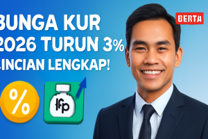 Bunga KUR 2026 Turun 3%: Rincian Lengkap!