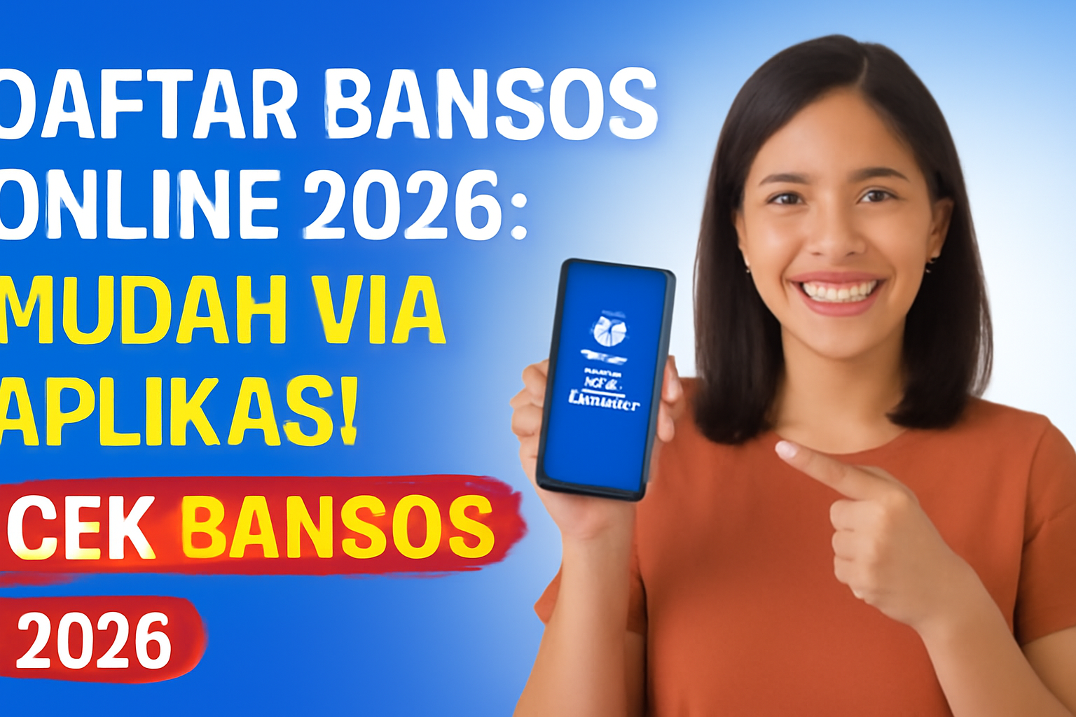 Daftar Bansos Online 2026: Mudah via Aplikasi Cek Bansos