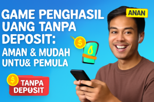Game Penghasil Uang Tanpa Deposit: Aman & Mudah untuk Pemula