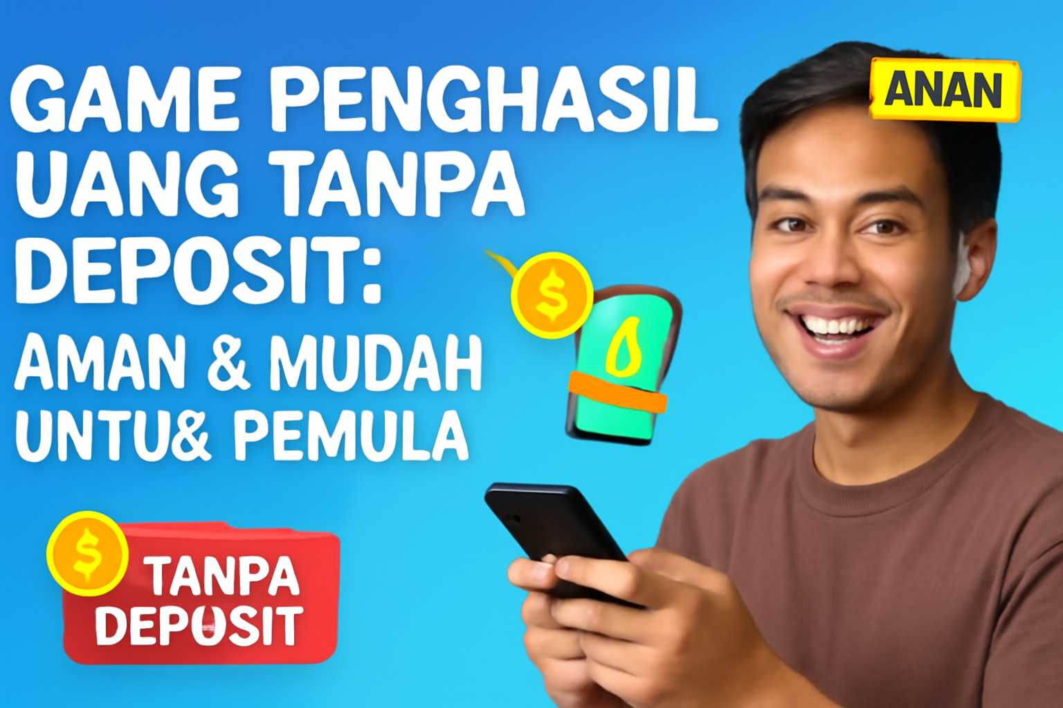 Game Penghasil Uang Tanpa Deposit: Aman & Mudah untuk Pemula