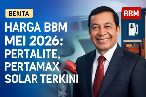 Harga BBM Mei 2026: Pertalite, Pertamax, Solar Terkini