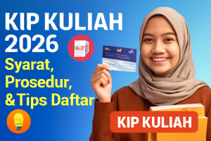 KIP Kuliah 2026: Syarat, Prosedur, & Tips Daftar