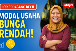 KUR Pedagang Kecil: Modal Usaha Bunga Rendah!