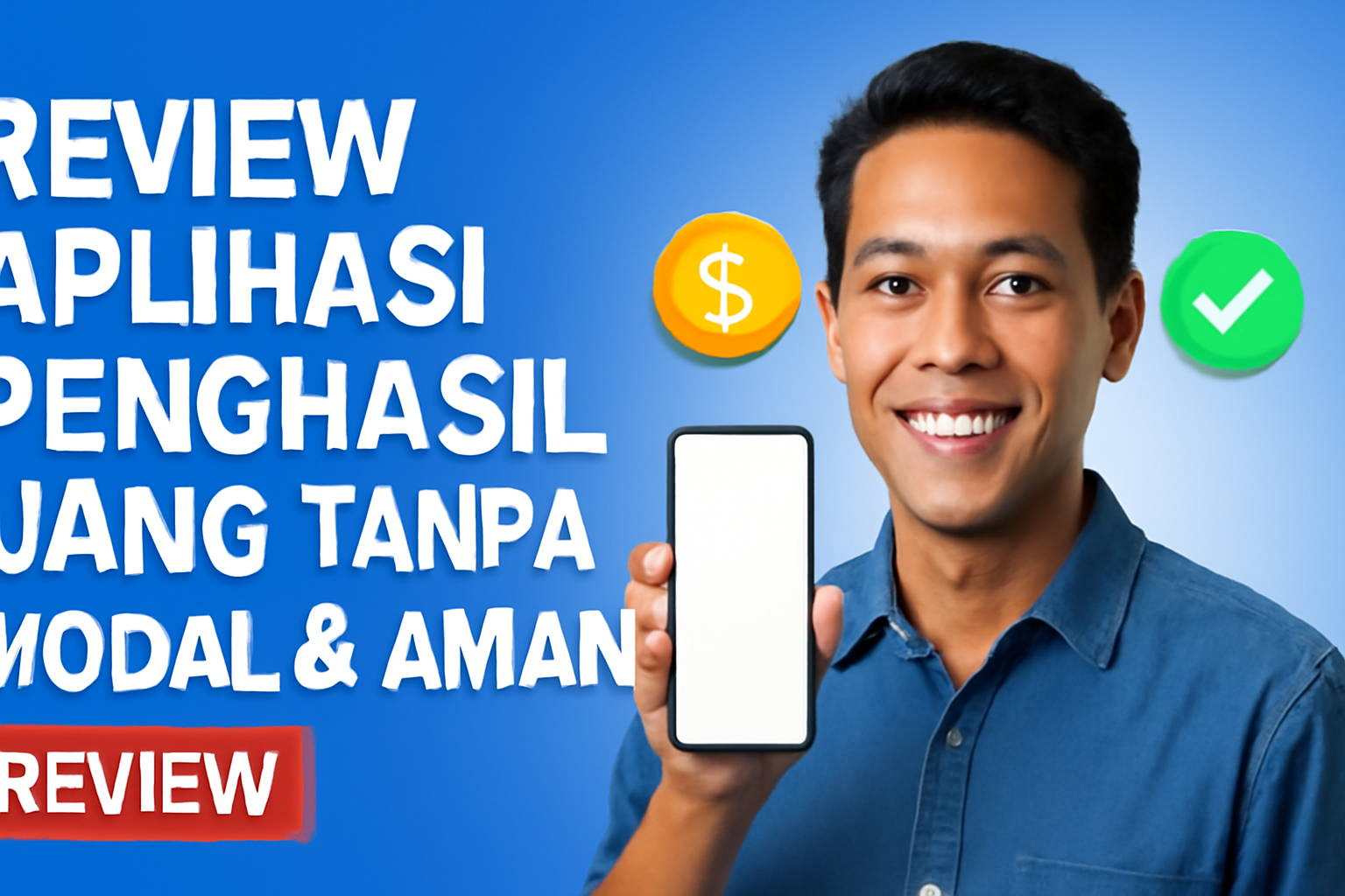 Review Aplikasi Penghasil Uang Tanpa Modal & Aman