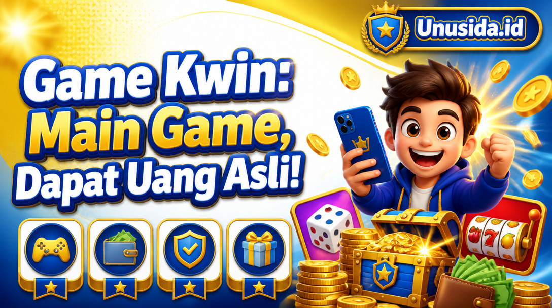 Game Kwin: Main Game, Dapat Uang Asli!