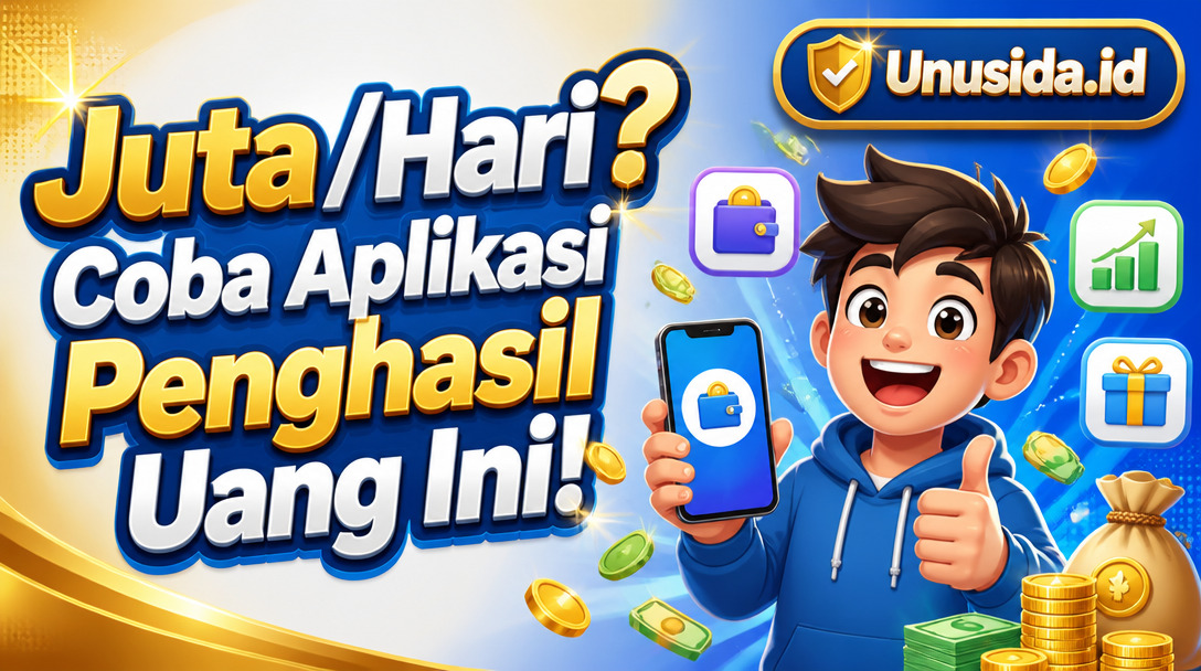 Juta/Hari? Coba Aplikasi Penghasil Uang Ini!