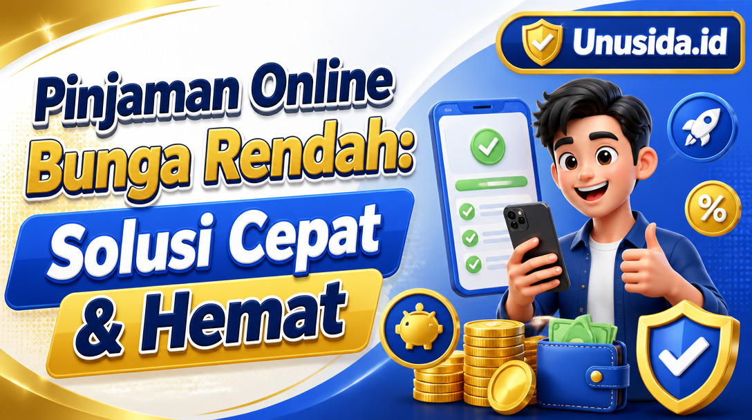 Pinjaman Online Bunga Rendah: Solusi Cepat & Hemat